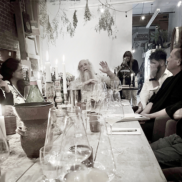 nate ready at the table