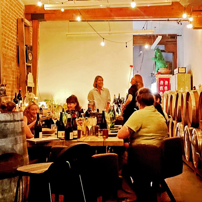 Nina West leading the pruning crew in February 2022