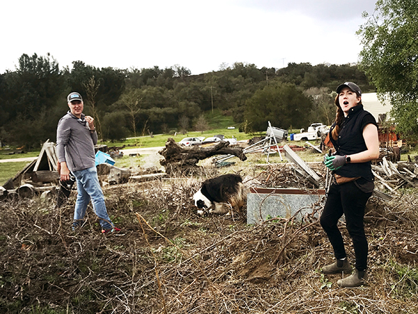 Ben and Darcy bringing order to southern edge of Wildlands